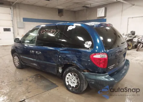 2002 Chrysler Voyager z USA, uszkodzony, nr VIN 1C4GJ25342B553669